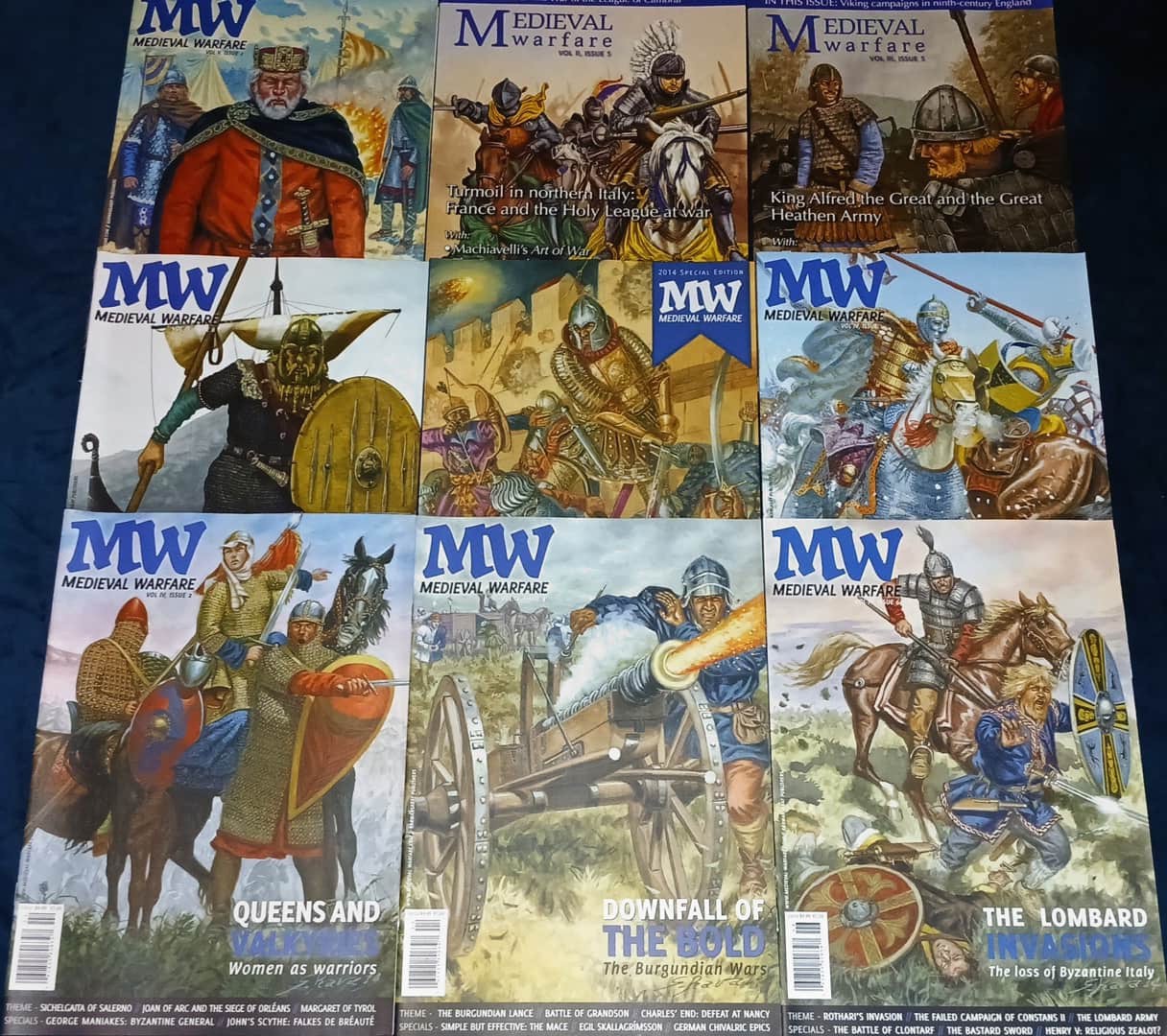 9 Medievel Warfare Military History Magazines With Bonus Competing For The gods