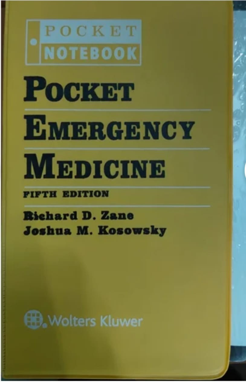 Pocket Notebook: Pocket Emergency Medicine 5th edition