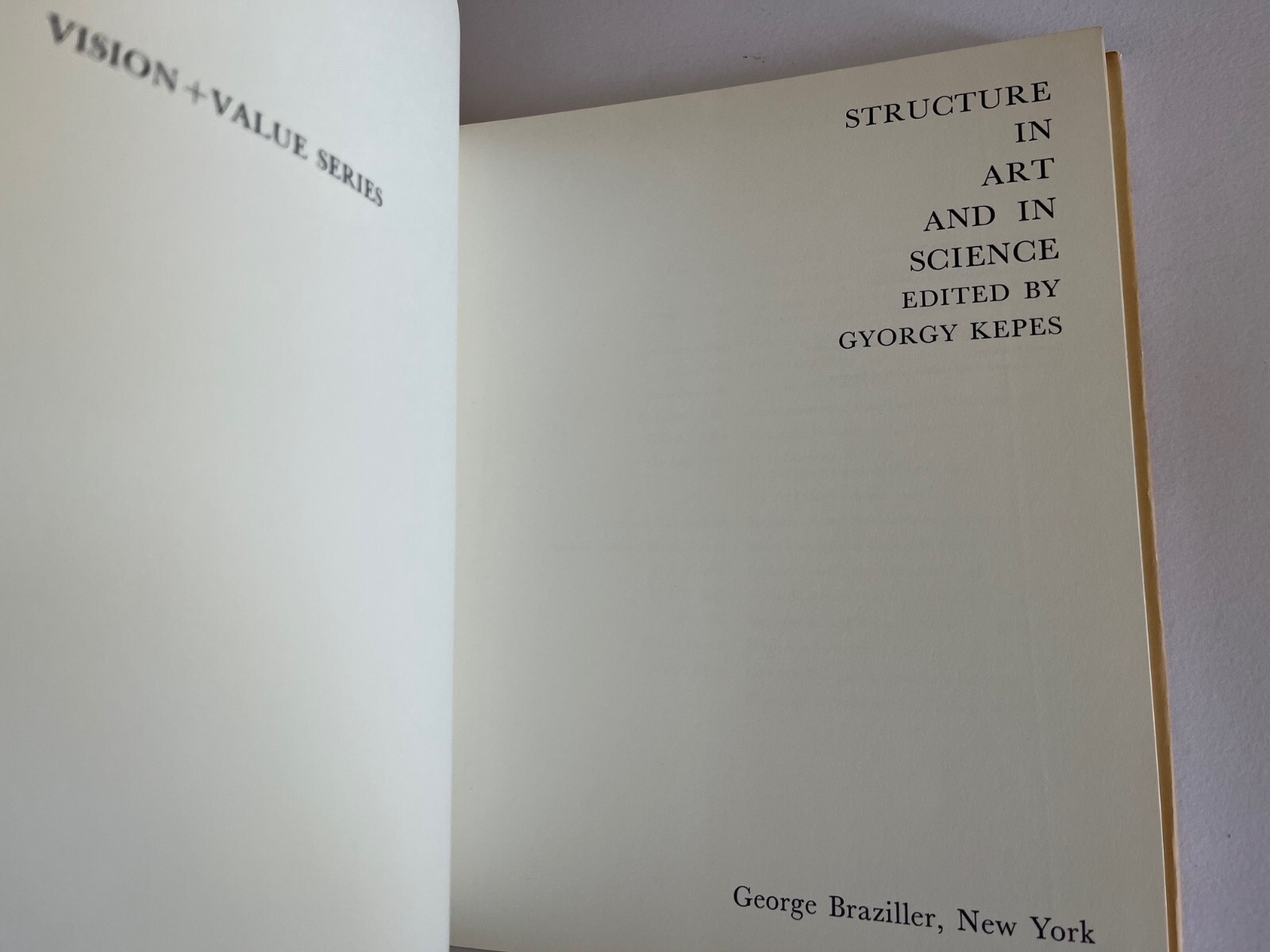 Gyorgy KEPES / Structure in Art & Science 1965 BUCKMINSTER FULLER Max Bill NERVI