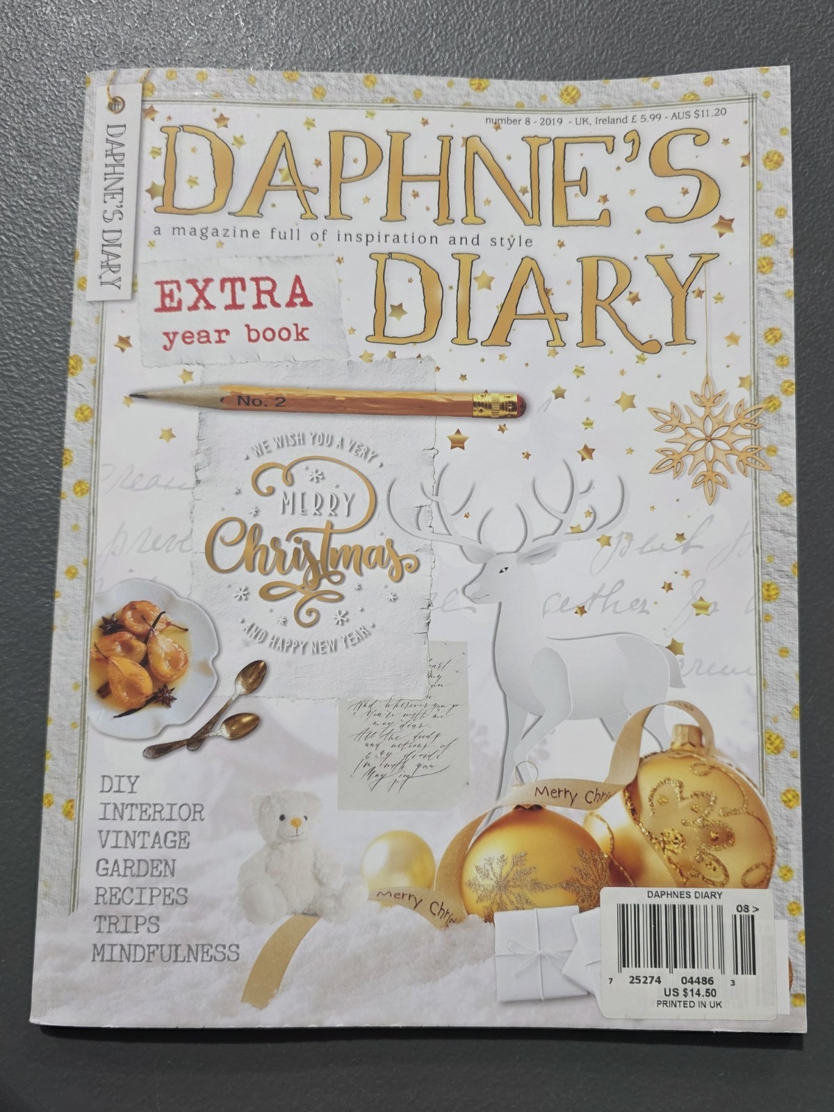 Daphne’s Diary Magazine – Number 8 – 2019 Excellent Condition