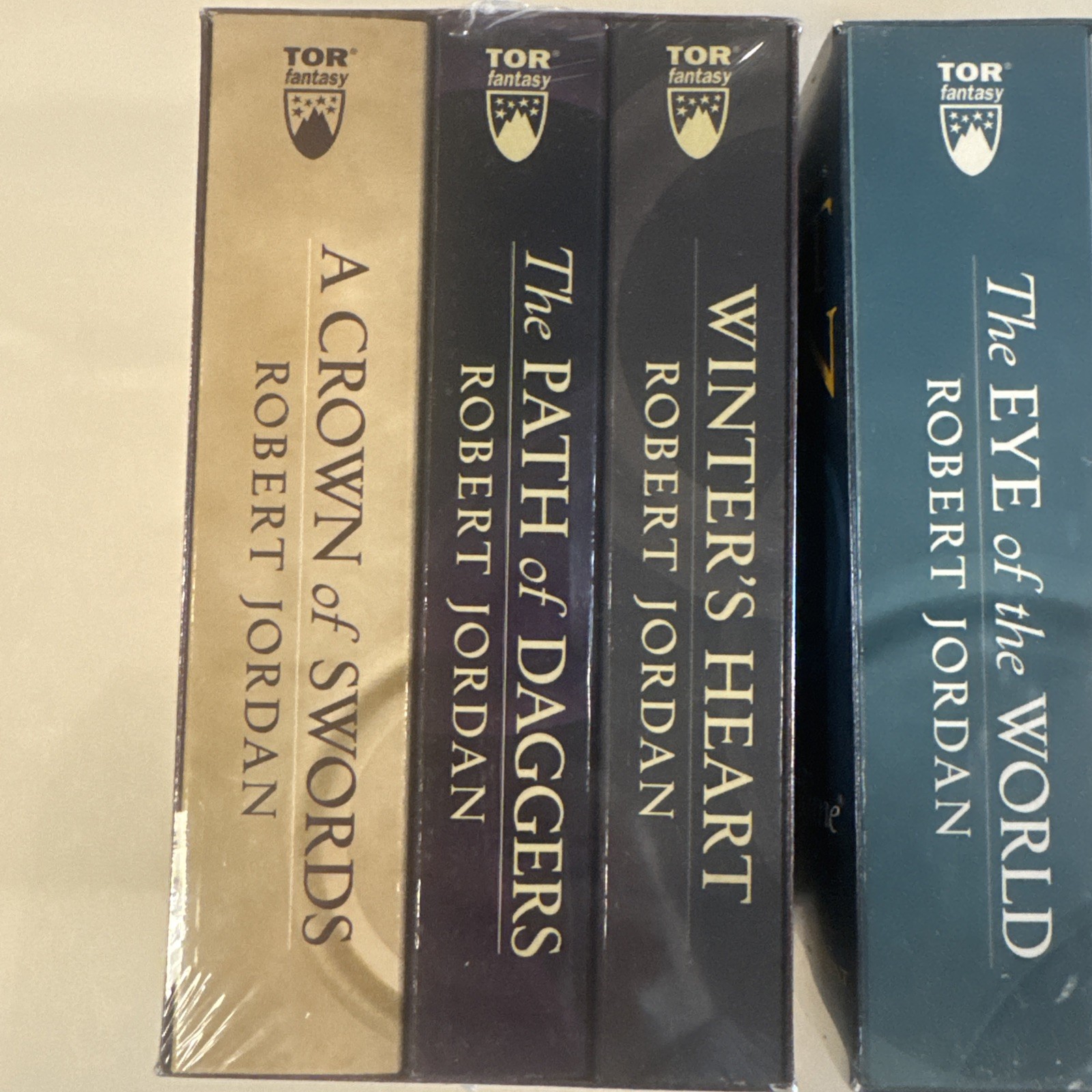 NEW Lot of 9 The Wheel of Time Series Robert Jordan boxsets 1,3, And 4 sealed