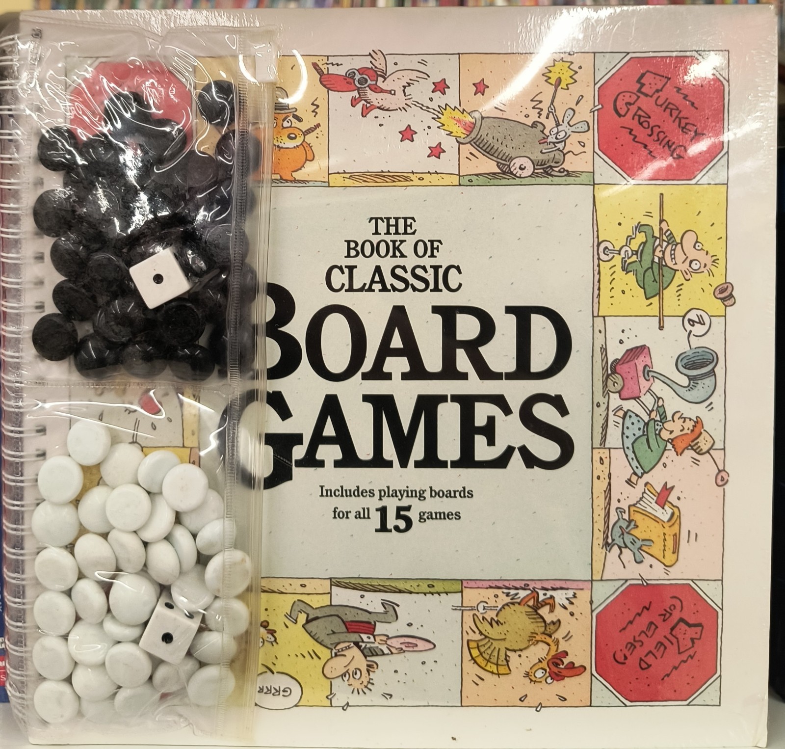 Book of Classic Board Games 15 New Sealed