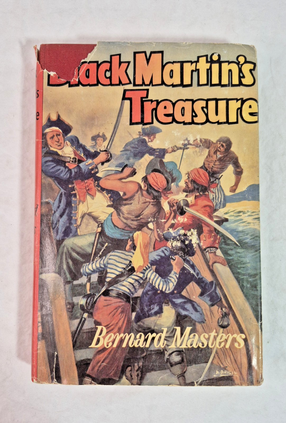 Black Martins Treasure 1961 HC DJ Parnell