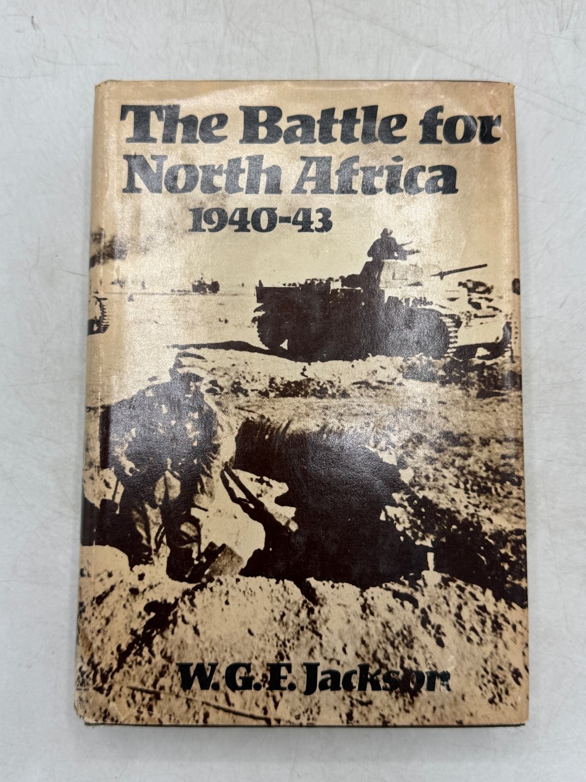 Battle for North Africa 1940-43 W.G.F. Jackson 1975 First US Edition WWII