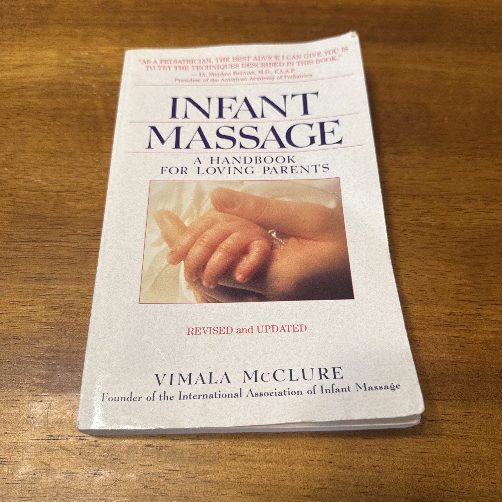 Infant Massage : A Handbook for Loving Parents by Vimala McClure (2000, Trade…