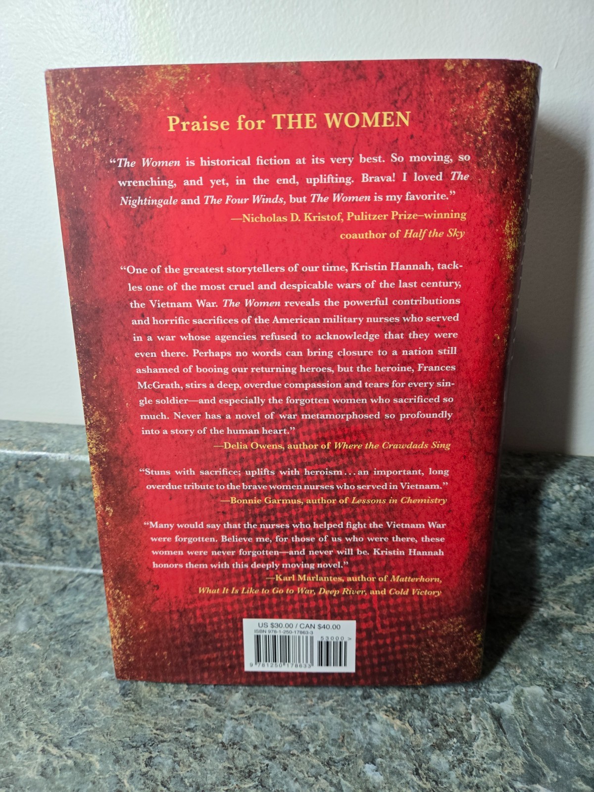 Kristin Hannah The Women A Novel-Hardcover
