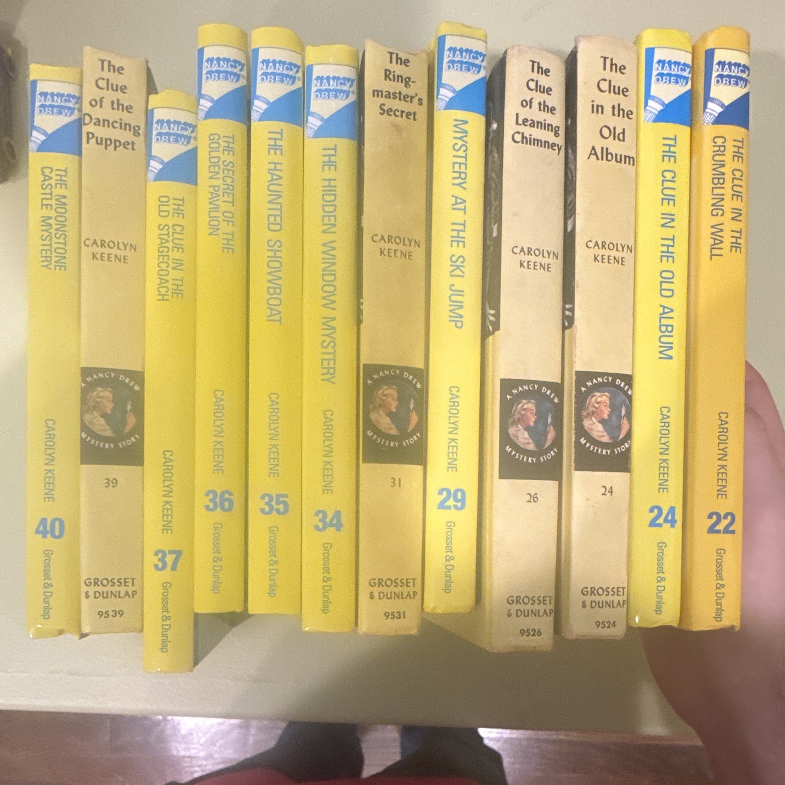 Grosset & Dunlap Nancy Drew Mystery Stories by Carolyn Keene Hardcover Lot