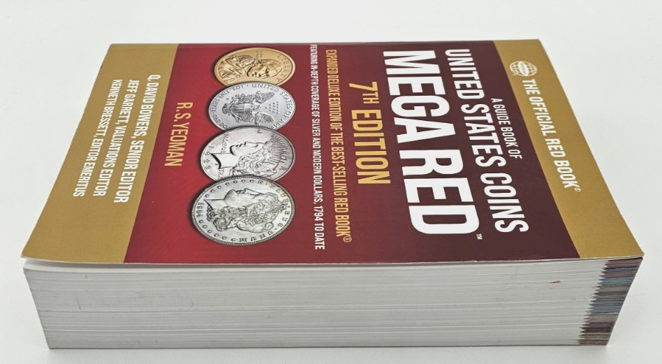 Mega Red A Guide Book of United States Coins 7th Ed Expanded Deluxe Edition READ