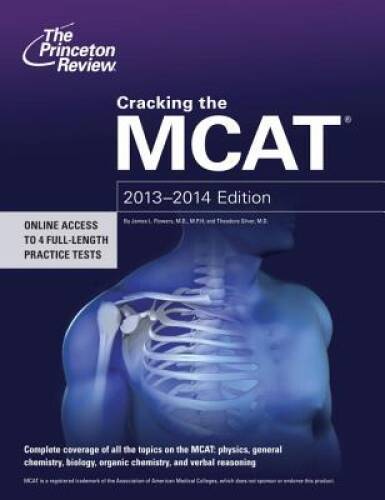 Cracking the MCAT, 2013-2014 Edition (Graduate School Test Preparation) – GOOD