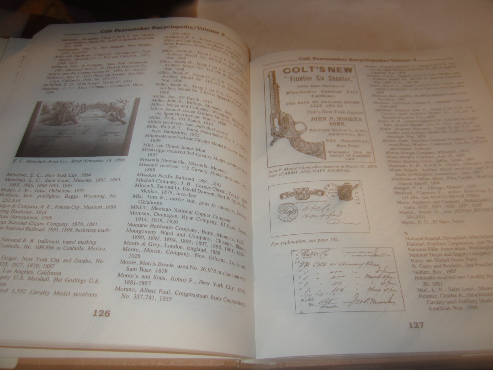Colt Peacemaker Encyclopedia First Edition 1991 Volume 2 Keith Cochran 416 PAGES