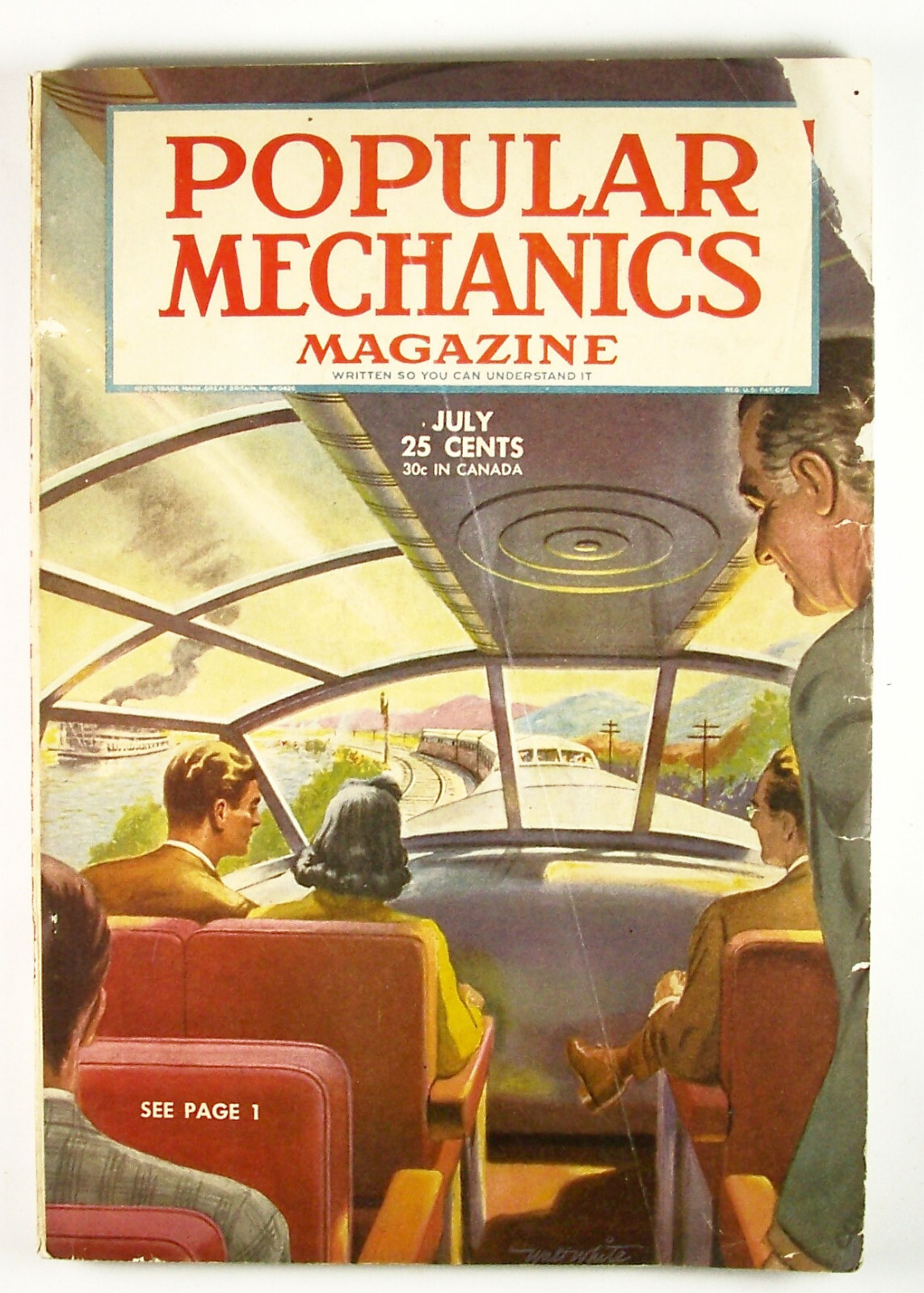 Popular Mechanics – July 1945 – When The Railroads Say “Let’s Go” – 248 pages