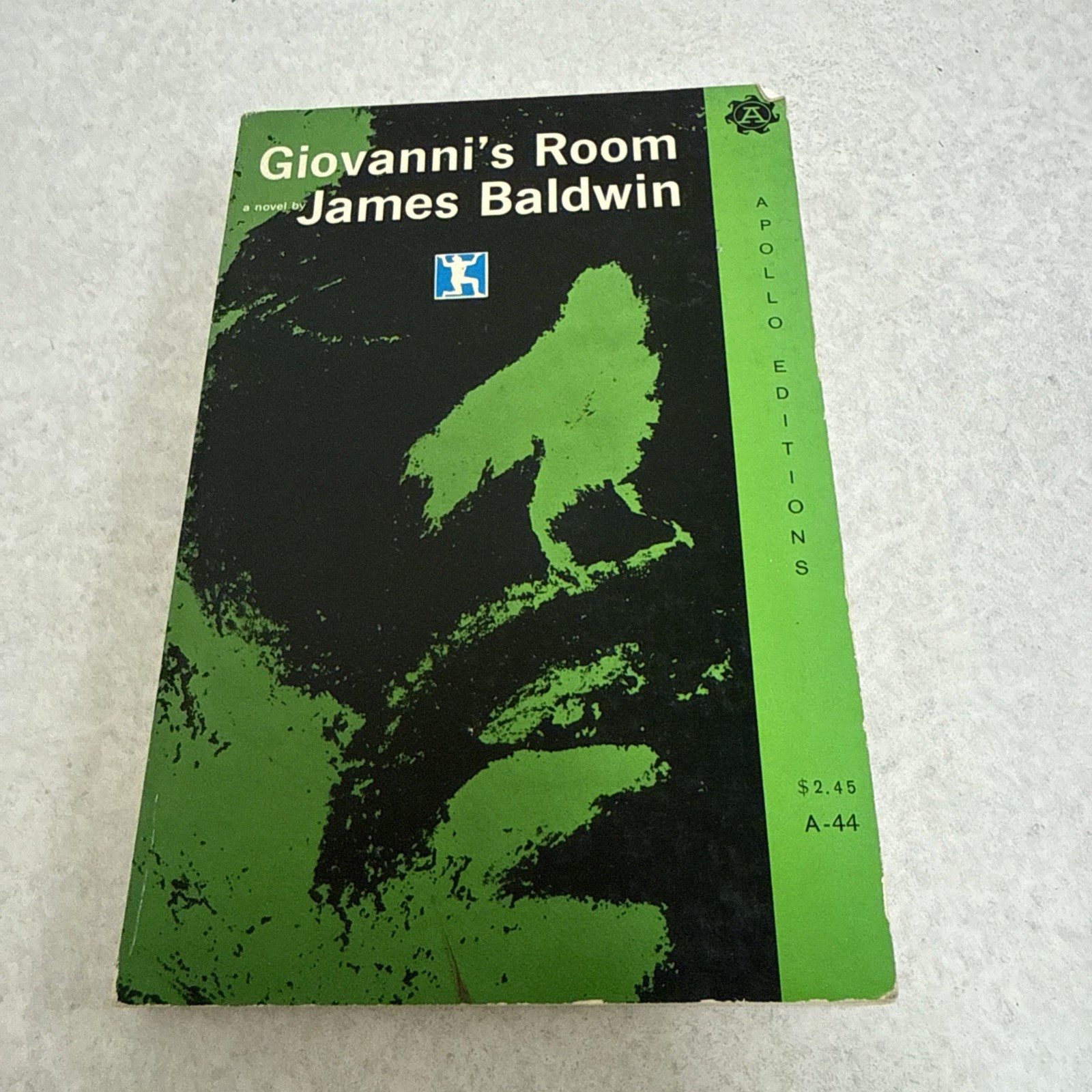 Rare 1963 Ninth Printing Giovanni’s Room James Baldwin Apollo Editions Paperback