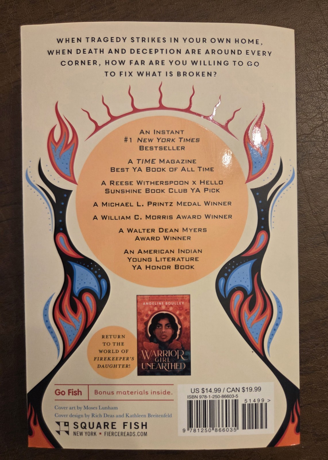 Firekeeper’s Daughter by Angeline Boulley – Paperback, YA