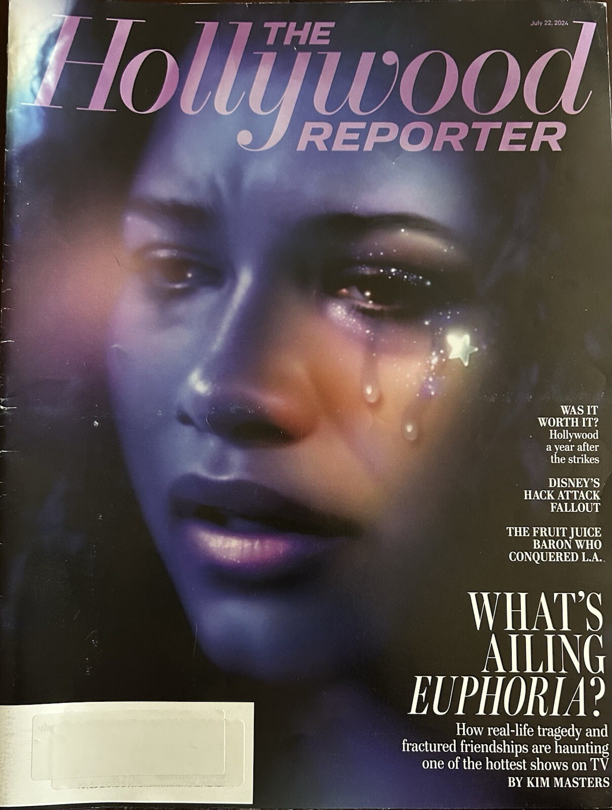 The HOLLYWOOD REPORTER Magazine (JULY 2024) What’s Ailing EUPHORIA? – ZENDAYA