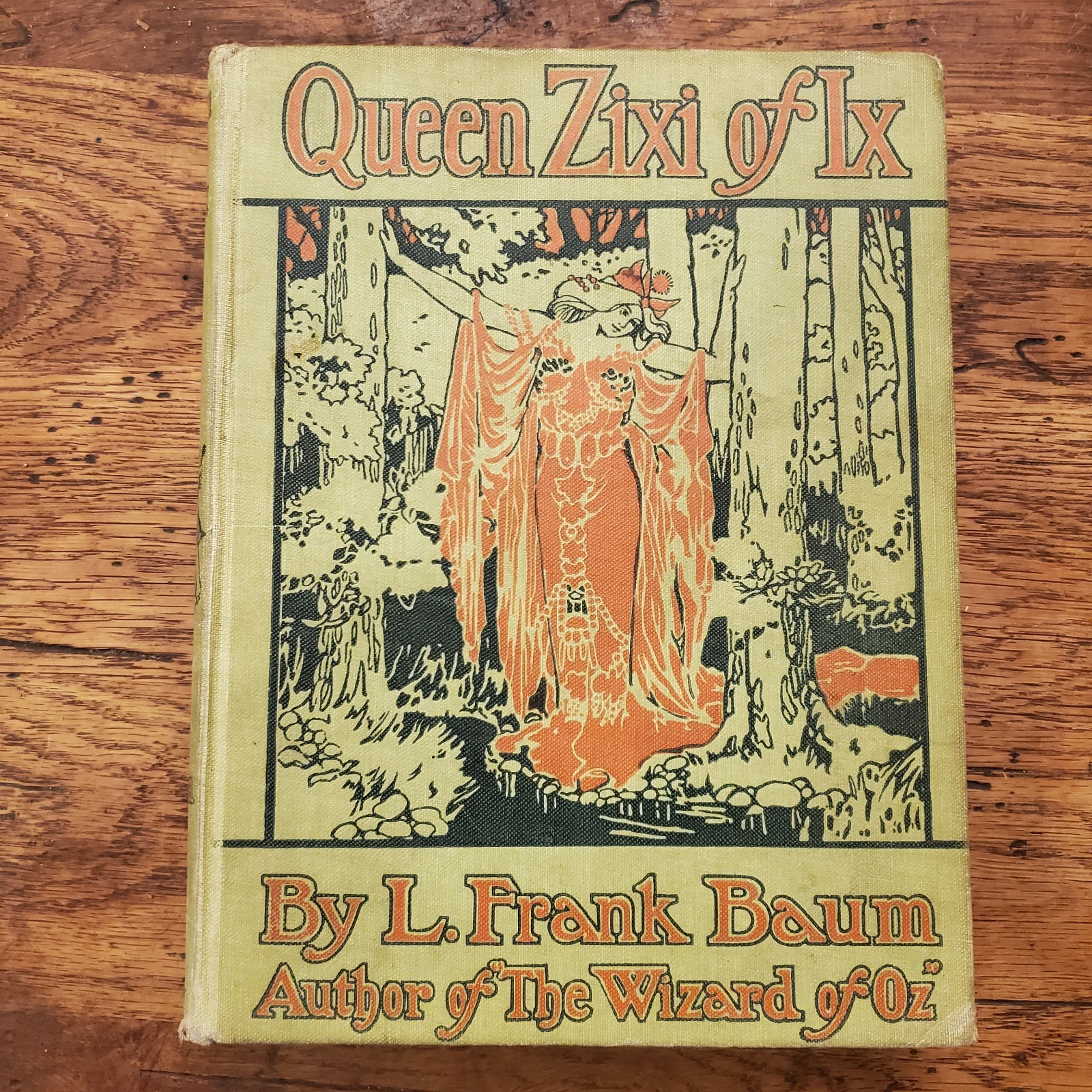 Queen Zixi of Ix 1st Edition L. Frank Baum OZ First printing Color Plates 1905