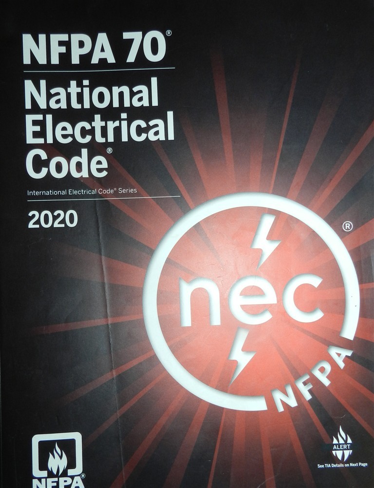 NFPA 70 National Electrical Code 2020 NEC!