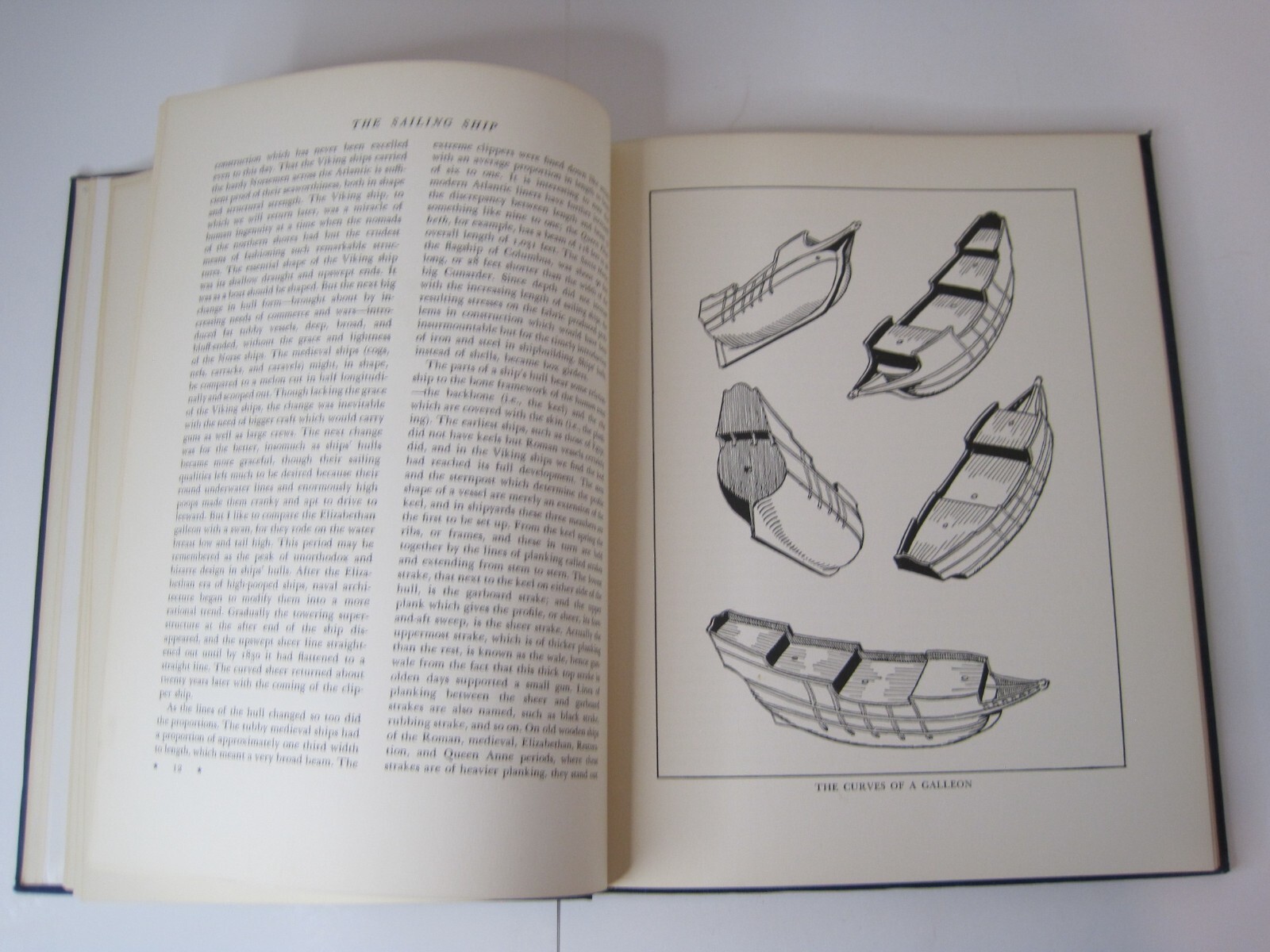 The Sailing Ship: A Study in Beauty by Stanley Rogers HC 1950 First Edition