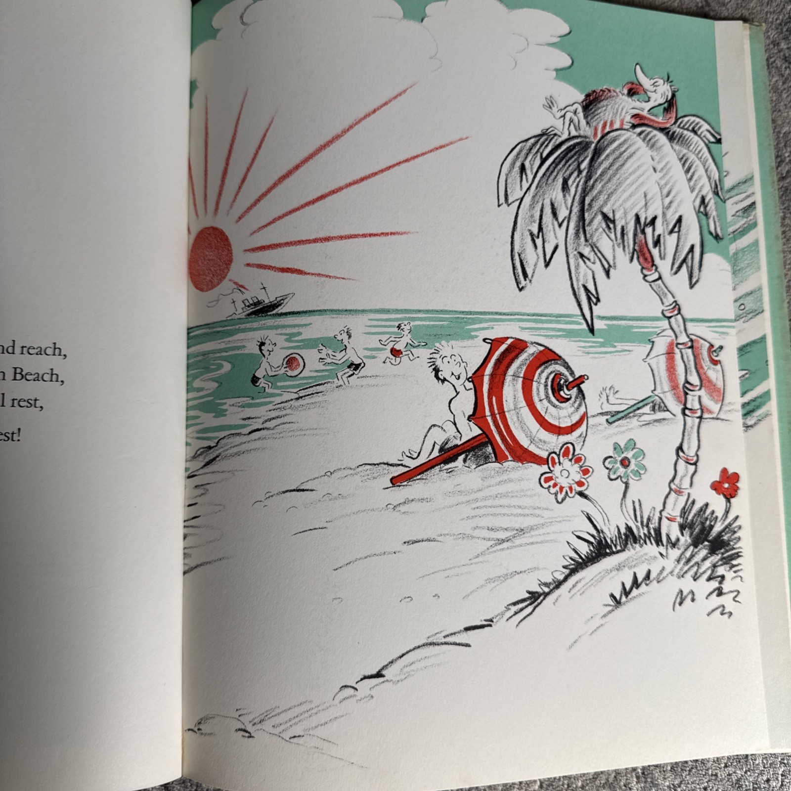 Vintage 1940 Horton Hatches The Egg Dr Seuss HC w/ Original Dust Jacket
