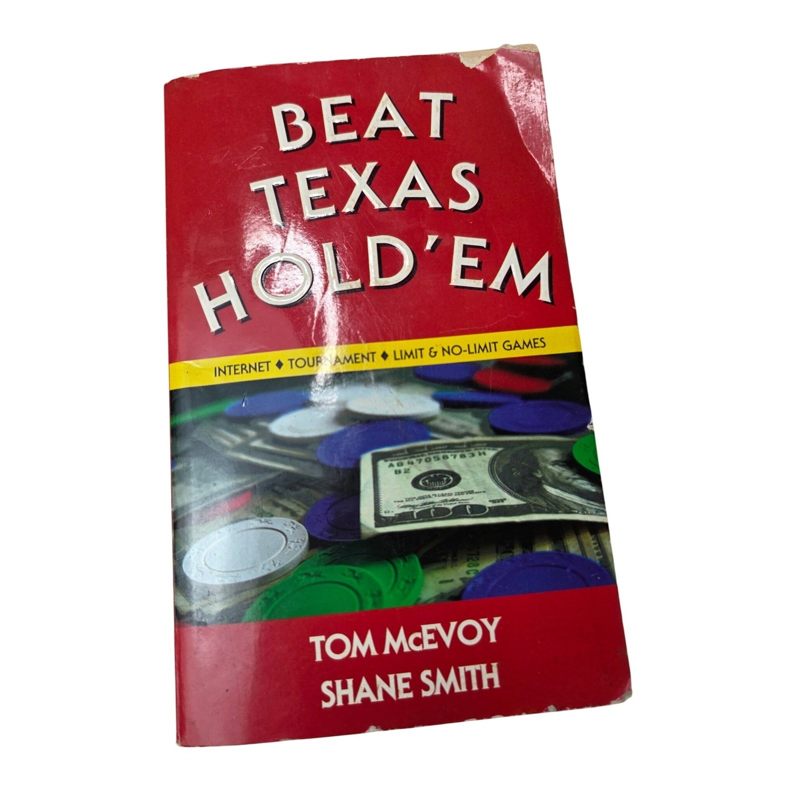 Beat Texas Hold’em Poker Book Tom McEvoy Shane Smith Cardoza Publishing Strategy