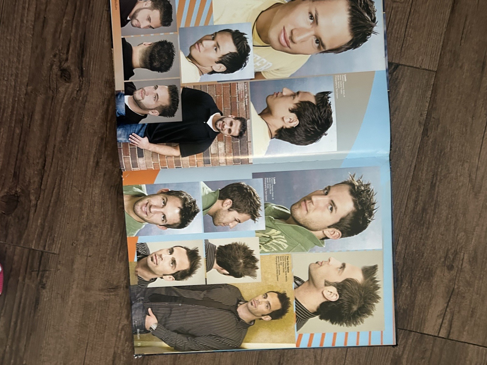 Y2K Hair Salon Books 2000s Passion Men’s Book and Men’s Look Hairstyles Vol 10