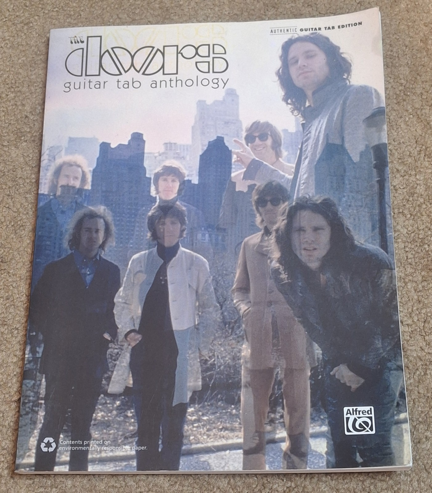 THE DOORS – GUITAR TAB ANTHOLOGY ALFRED AUTHENTIC GUITAR TAB EDITION DMC