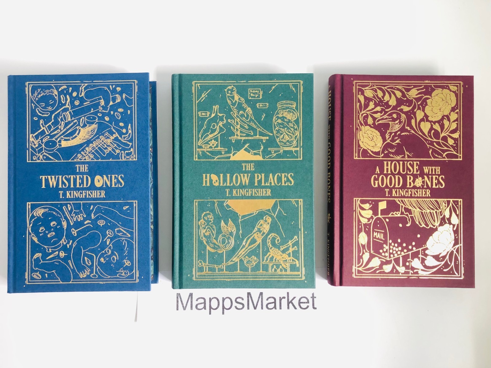 SIGNED Twisted Ones, Hollow Places & House Good Bones T. Kingfisher ILLUMICRATE