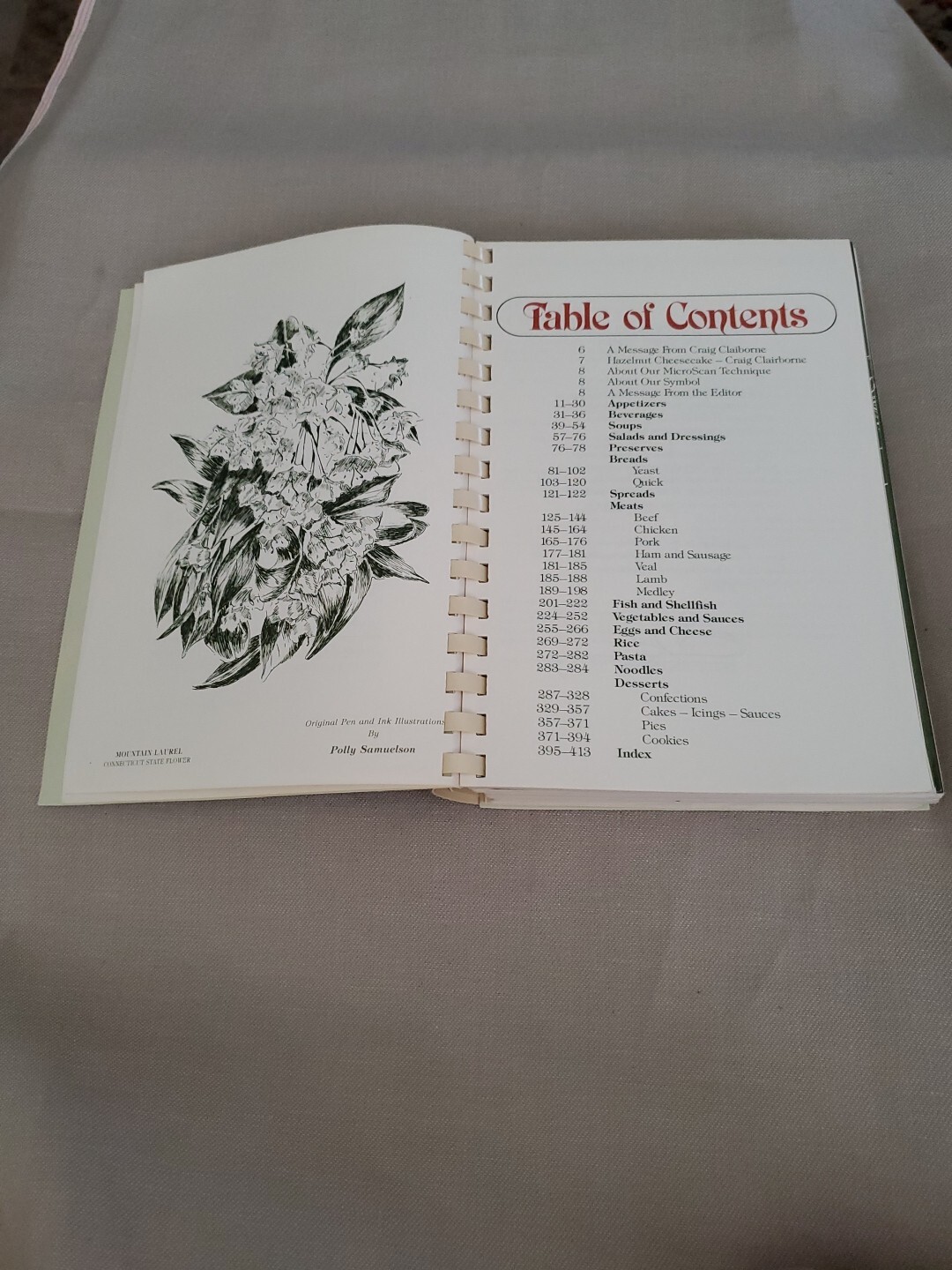 Our Special Blend Cookbook Easter Seal Vintage (Spiral Bound, 1984)
