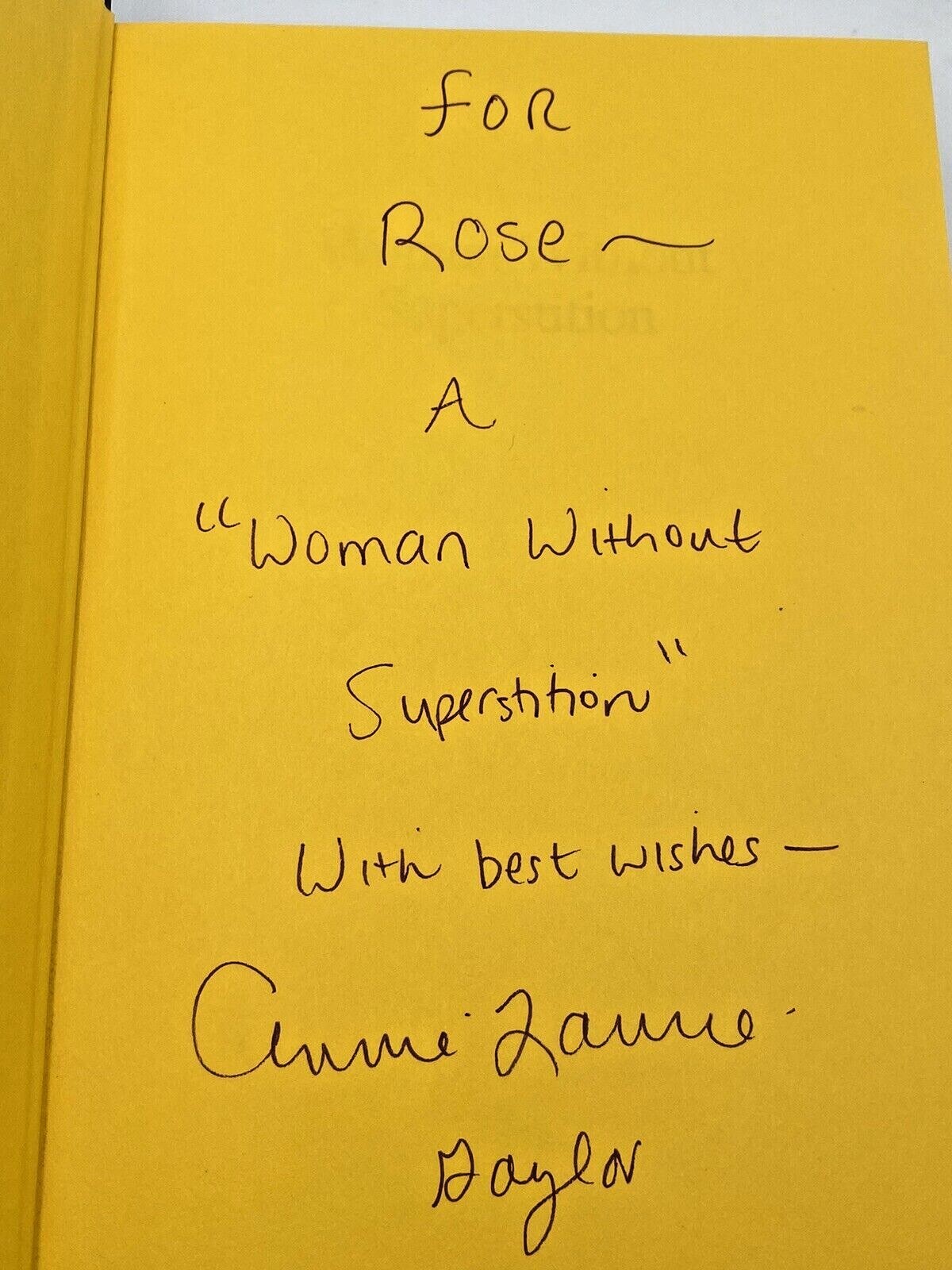 Women Without Superstition : No Gods – No Masters HC DC SIGNED Good 381