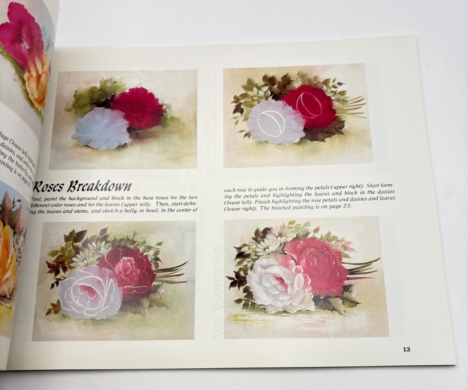 Magic of Floral Painting By Gary Jenkins Art Lessons Book KOCE TV 1986