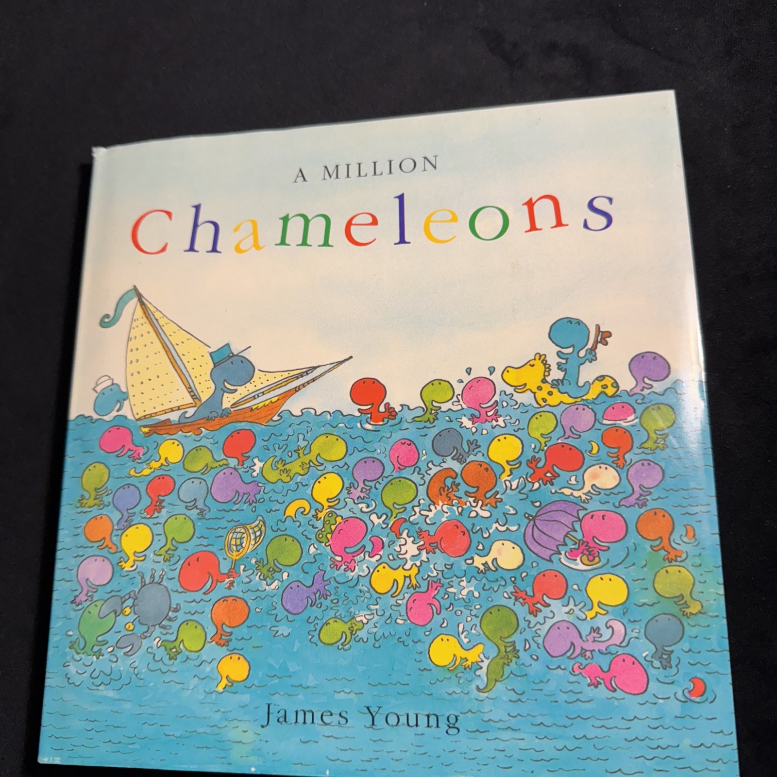 A Million Chameleons By James Young Hardcover Dust Jacket First Edition
