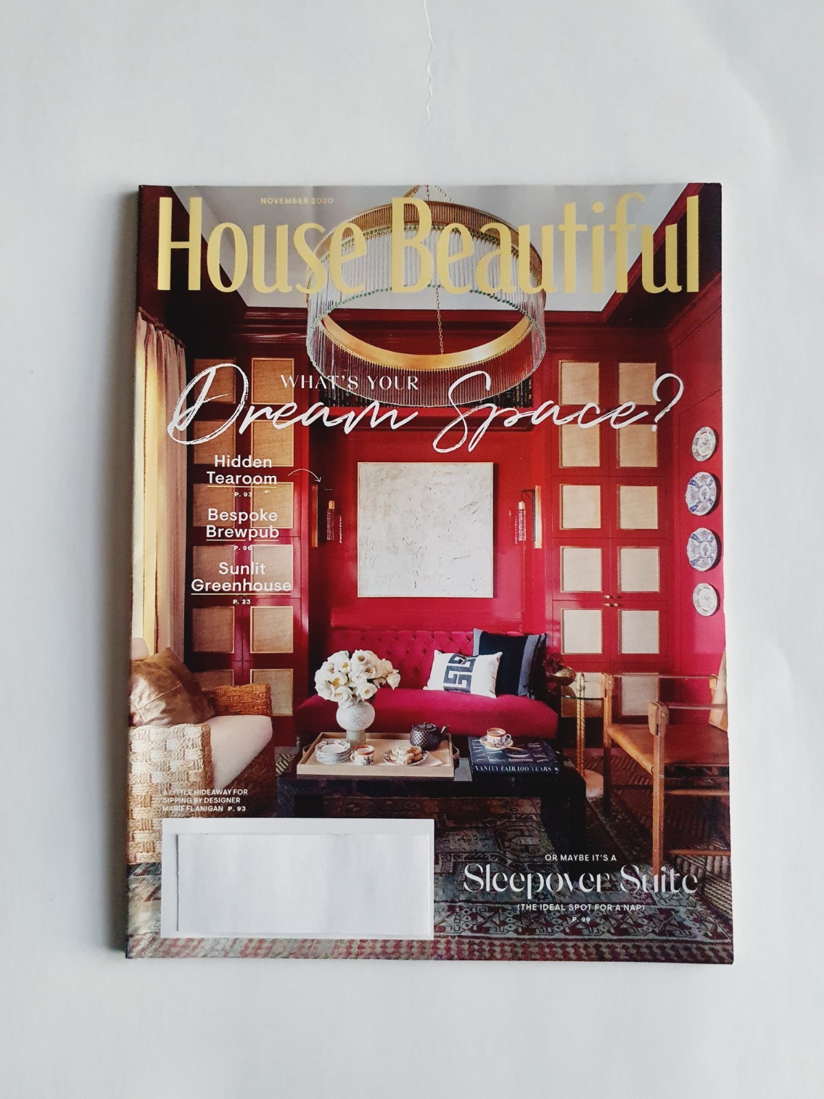 House Beautiful Magazine November, 2020 – What’s your Dream Space?