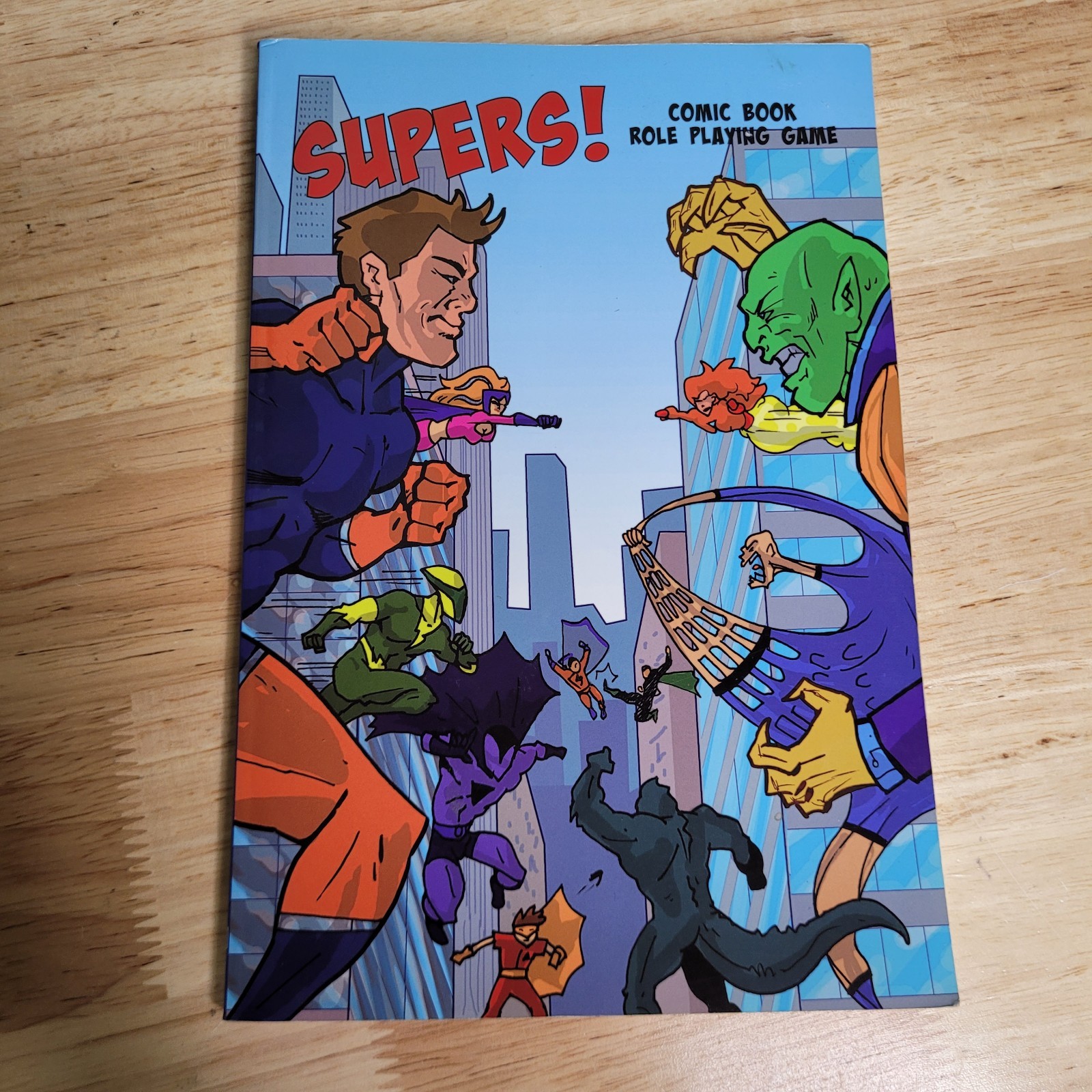 Supers Comic Book Role Playing Game RPG 2010 Beyond Belief Games Softcover