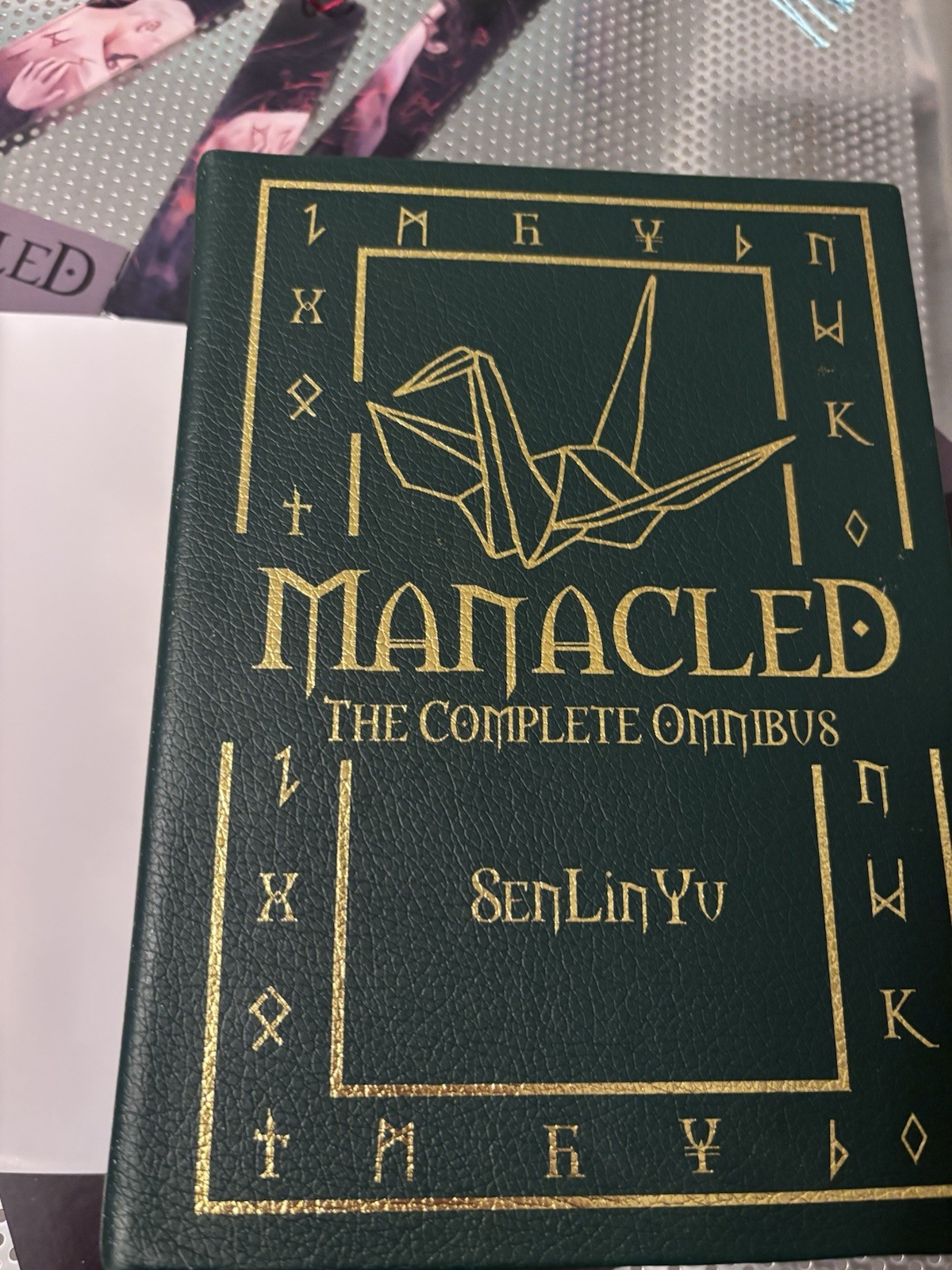 Entire Manacled Custom Bound Book with Illustrations – Hardcover by SenLinYu