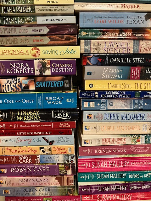 Lot of 10 Contemporary Romance Paperbacks Random Mix of Books