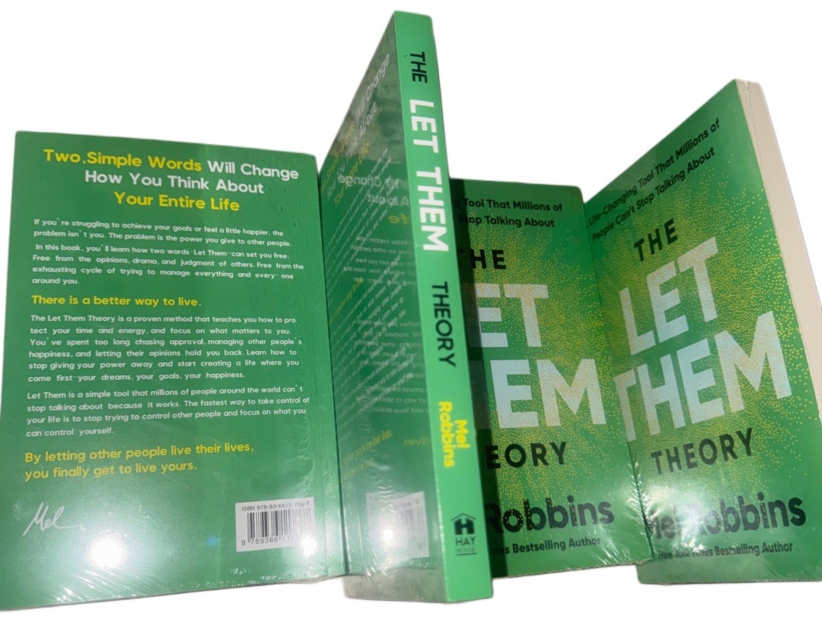 Mel Robbins by The Let Them Theory English Book for Elite Readers PAPERBACK PB