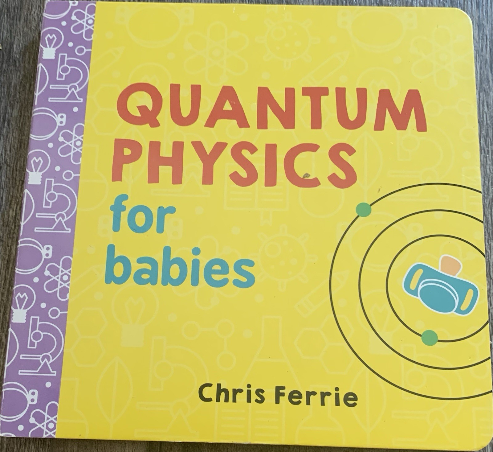 Lot Of 3: Chris Ferrie Board Books For Babies Physics & Relativity Set VERY GOOD