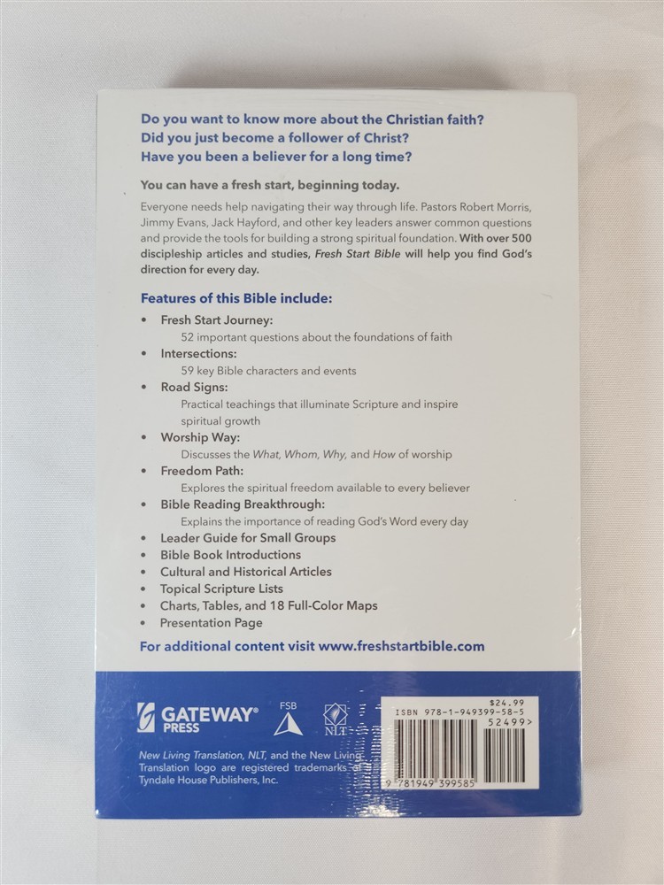 Fresh Start Bible Direction For Every Day (Gateway Press) *NEW*