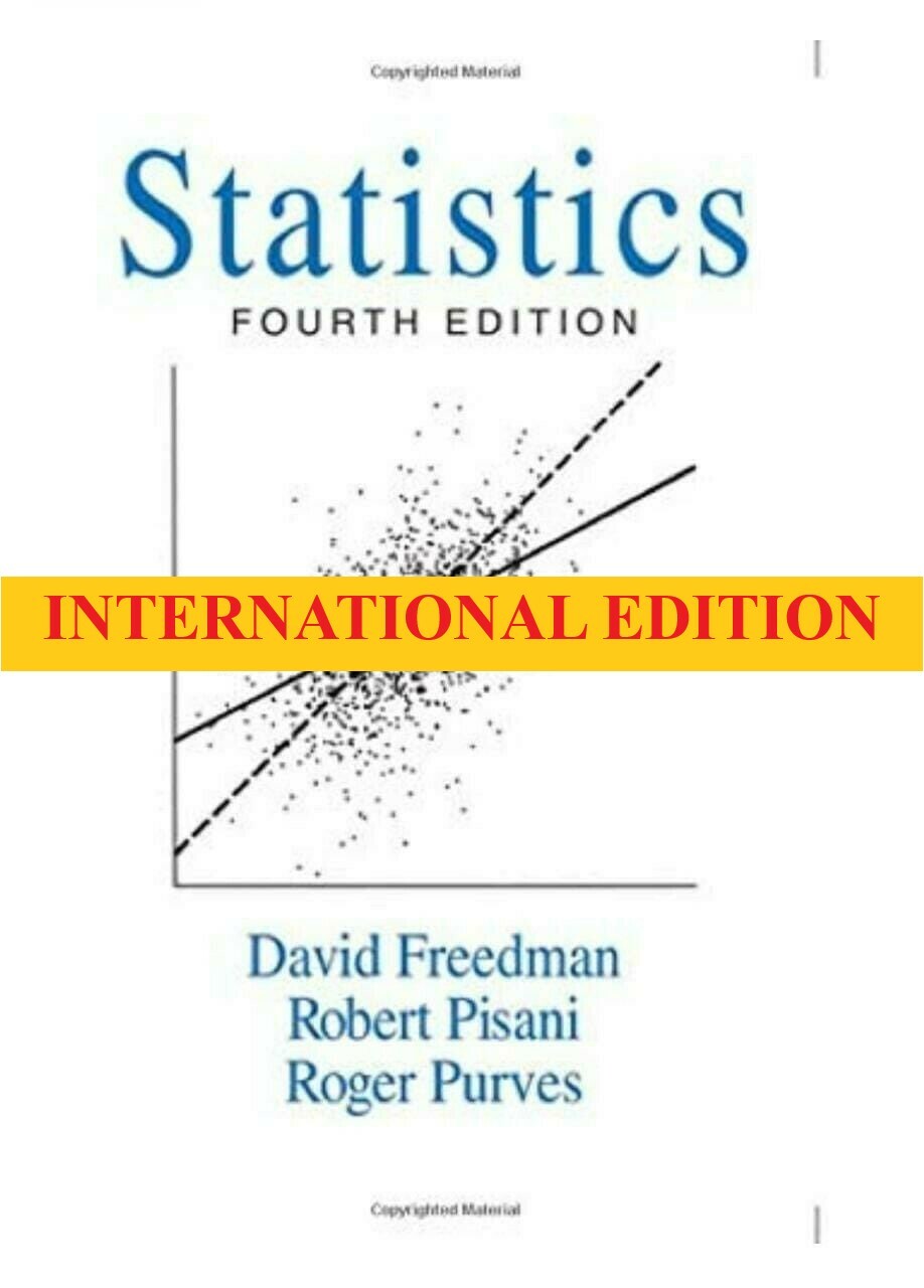 FAST DELIVERY – Statistics by David Freedman, 4th International edition