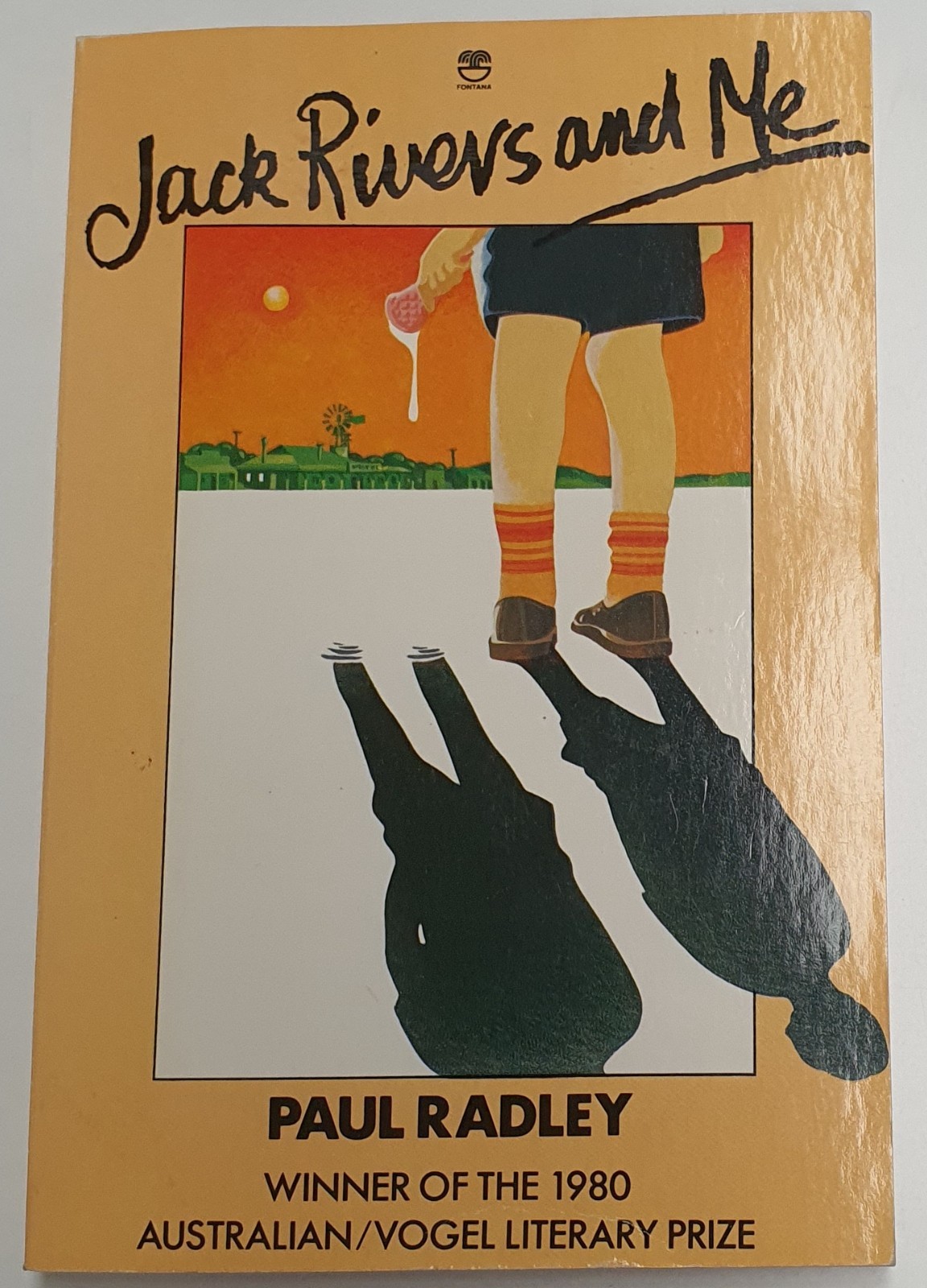 Jack Rivers and Me by Paul Radley PB c1982 Fontana Vogel Literary Award Winner