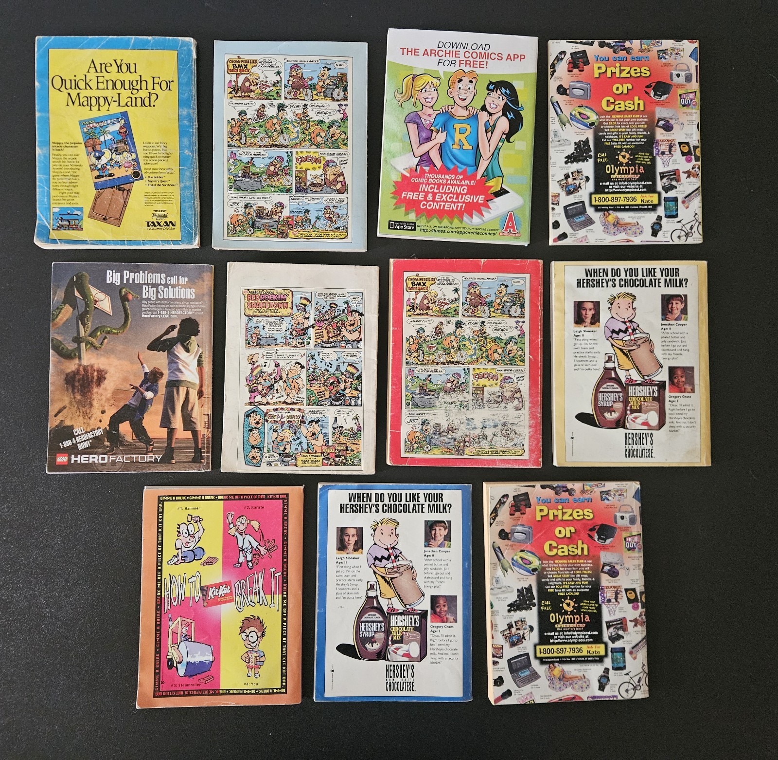 Lot of 11 Archie Comics Betty and Veronica/Jughead Jones/Digest Double Mixed VTG