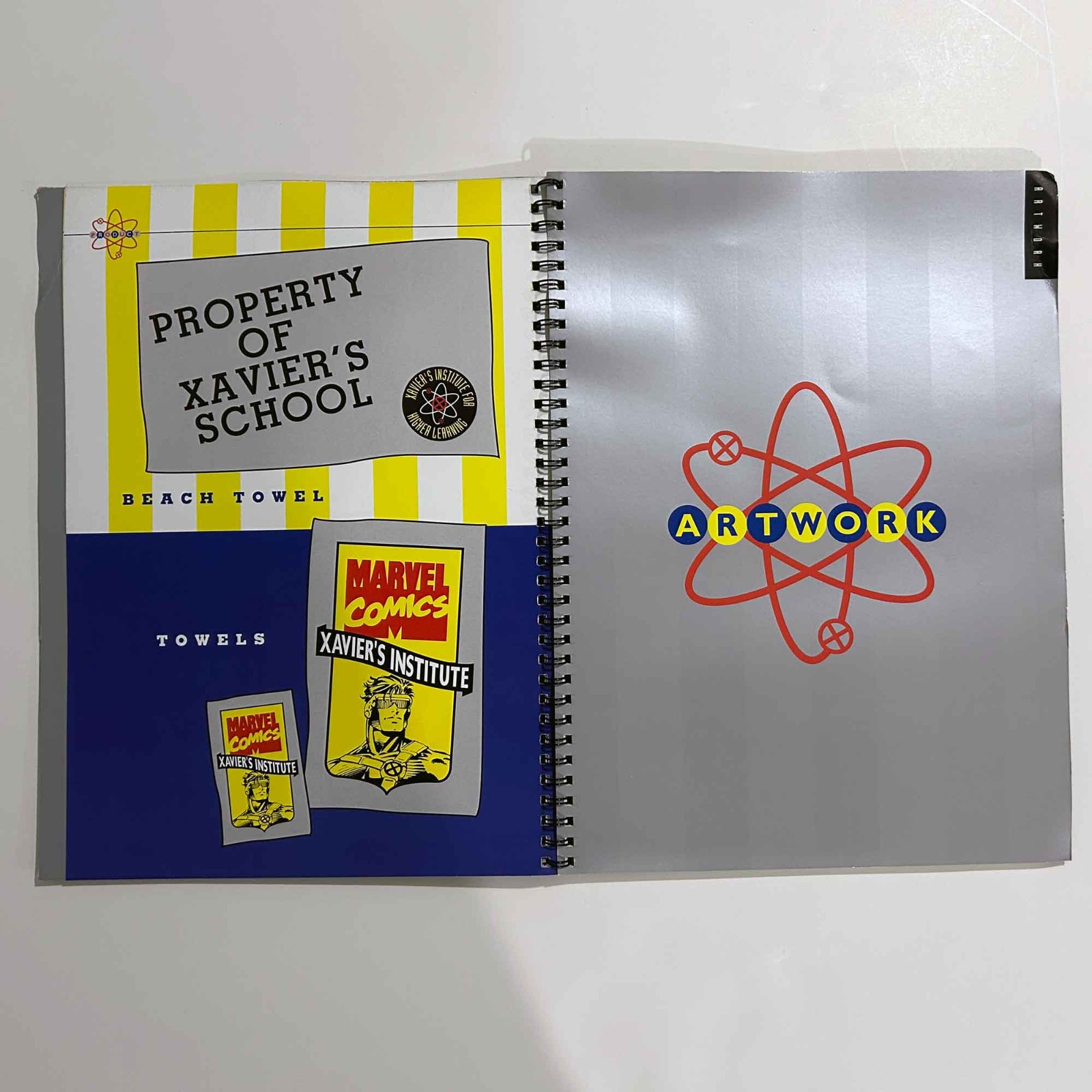 Marvel Comics 1993 Mutant Gear Style Guide – Rare X-Men Character/Logo Reference