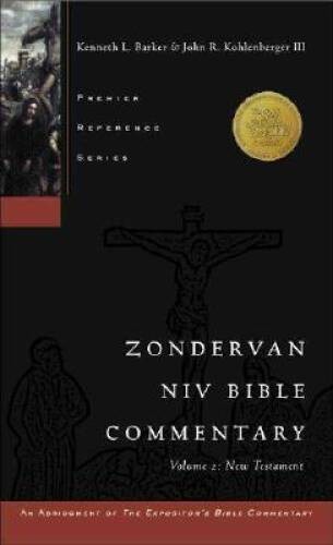 Zondervan NIV Bible Commentary, Volume 2: New Testament (Premier Referenc – GOOD