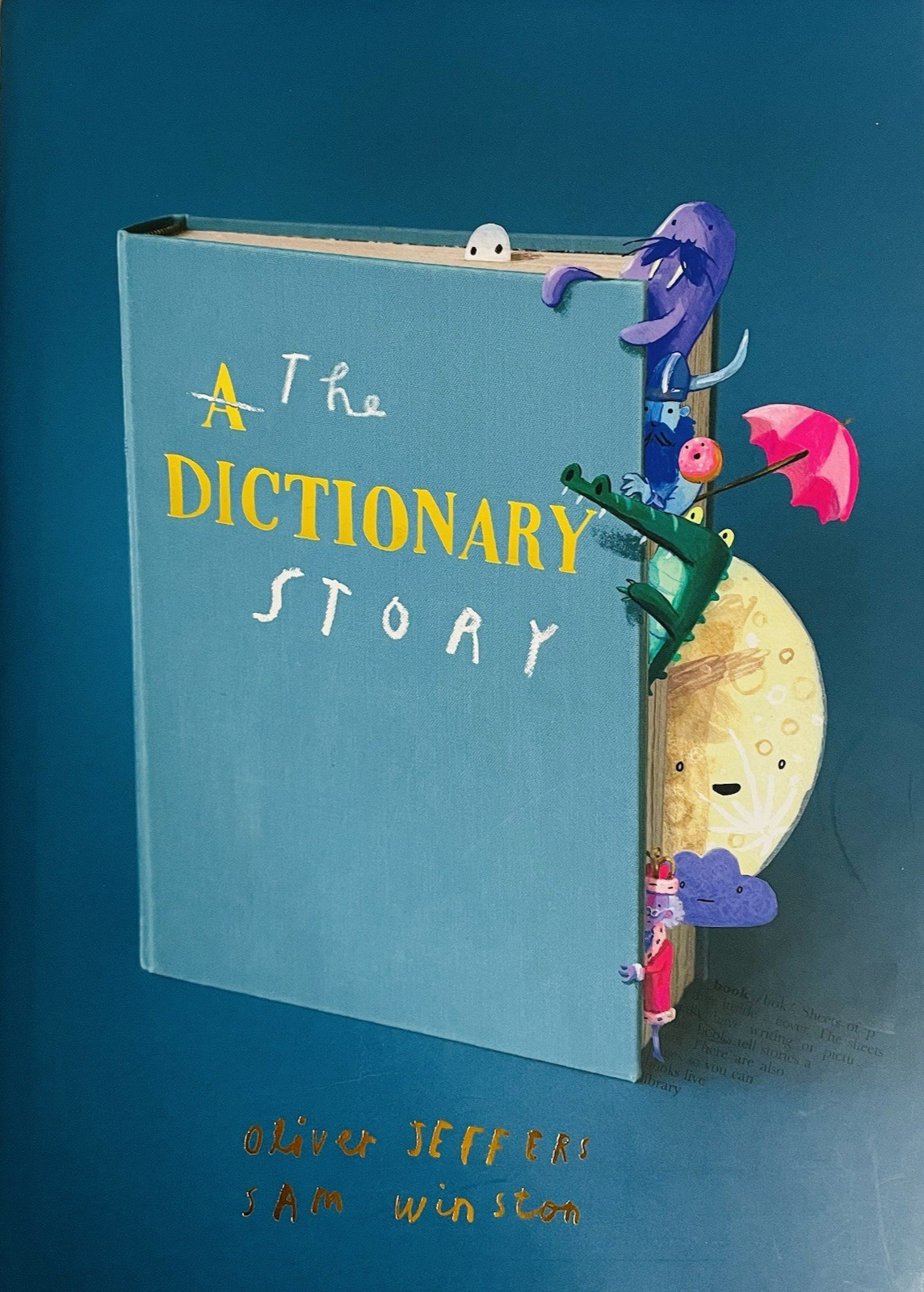 The Dictionary Story Picture Book by Oliver, Winston & Sam Jeffers Hardcover Chi