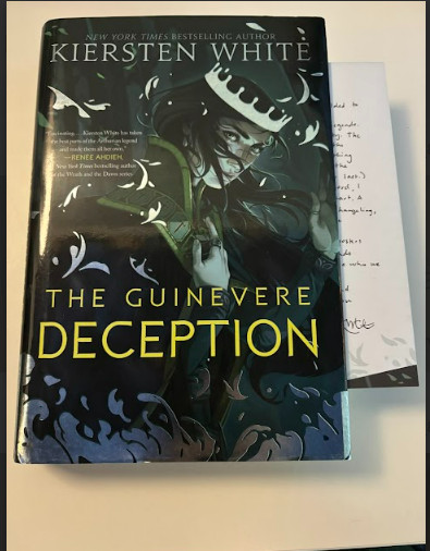 The Guinevere Deception by Kiersten White (Exclusive SIGNED owlcrate edition)