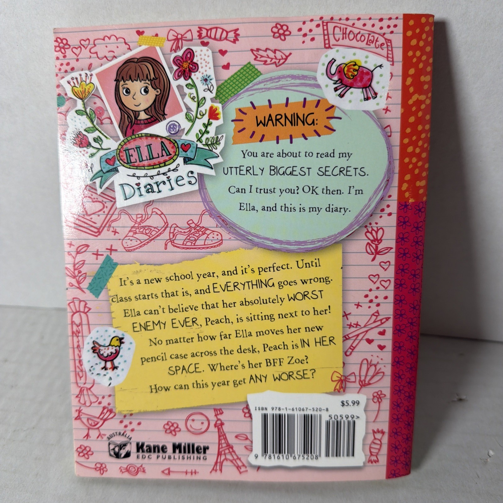 Usborne Kane Miller Ella Diaries Lot of 7 Books Set Trade Paperback Pets Ballet
