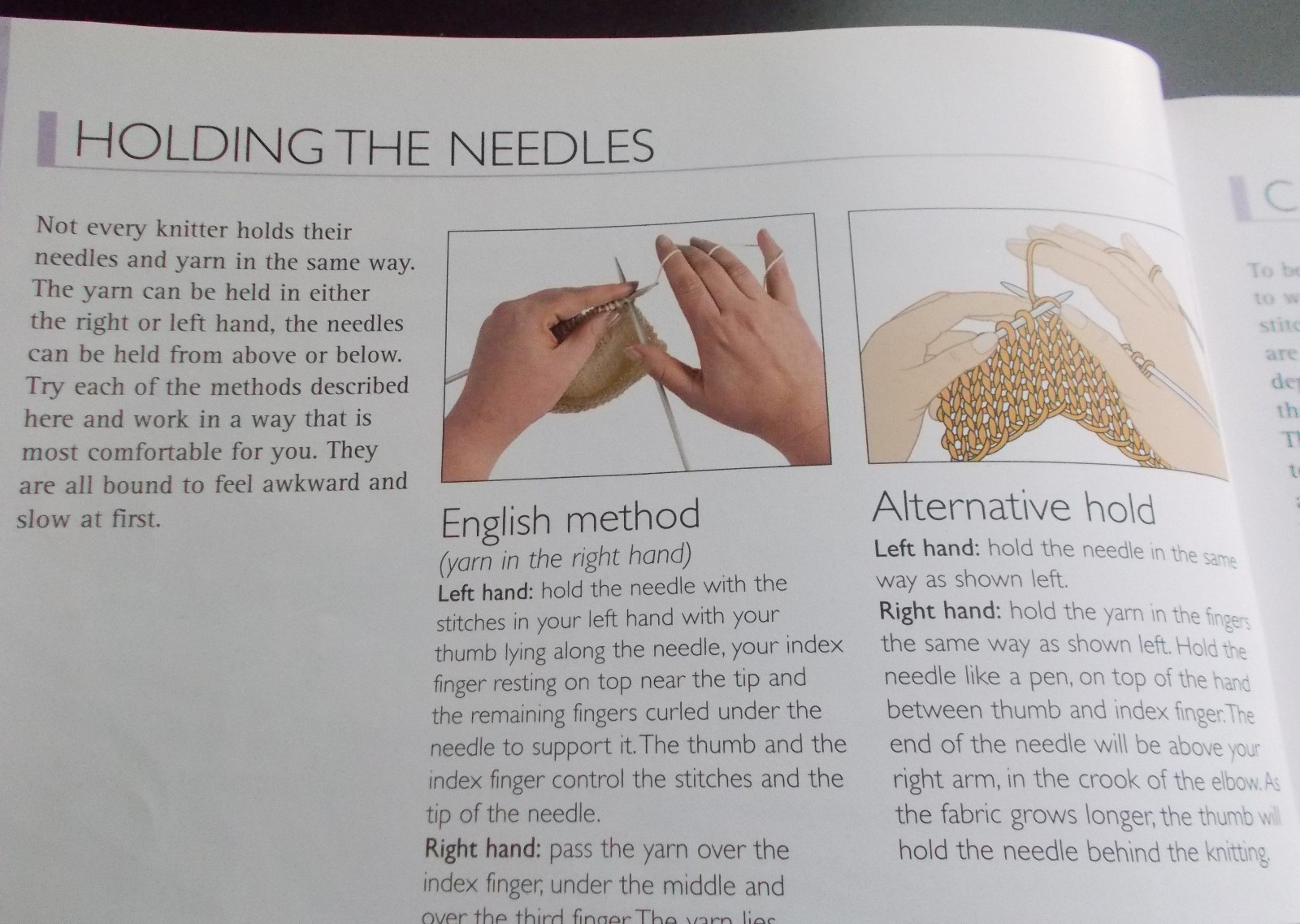 Knitting & Crochet Bible: the Complete Handbook by Claire Crompton & Sue Whiting