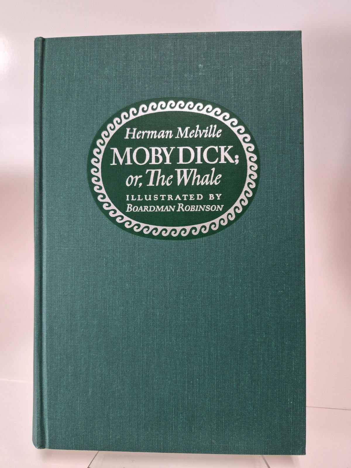 Heritage Press Moby Dick Herman Melville, in Slipcase with Sandglass, 1943