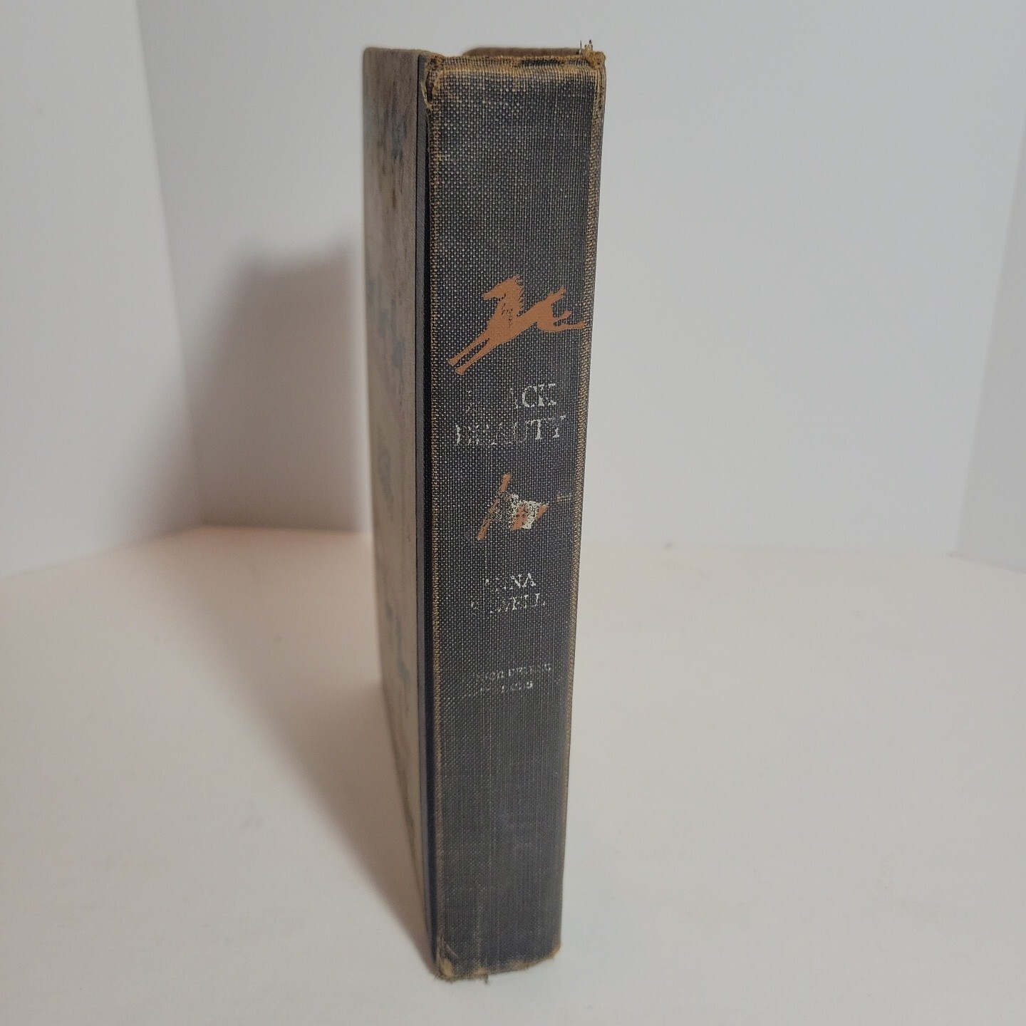 Vintage Black Beauty Book 1946 Anna Sewell Junior Deluxe Editions Hardcover