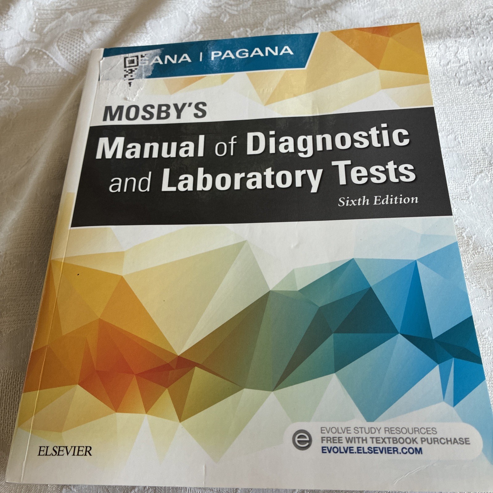 Mosby’s Manual of Diagnostic and Lab Tests by Pagana Deska Pagana 2018 Paperback