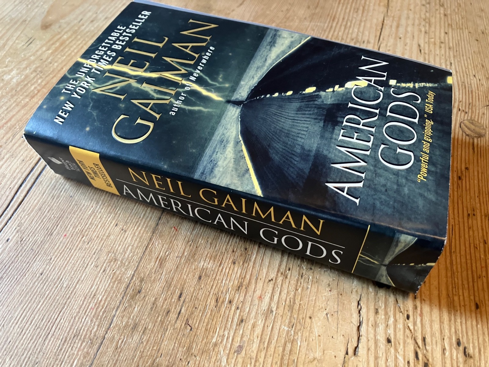 American Gods: A Novel Gaiman, Neil paperback fiction like new unread OOP